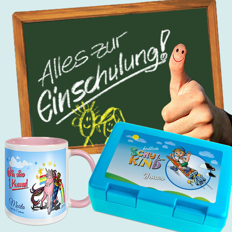 Persönliche Geschenke zum Schulanfang