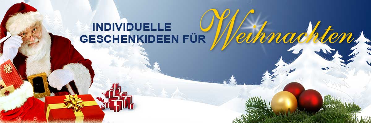 individuelle Weihnachtsgeschenke