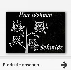 Schieferplatten und Schieferherzen