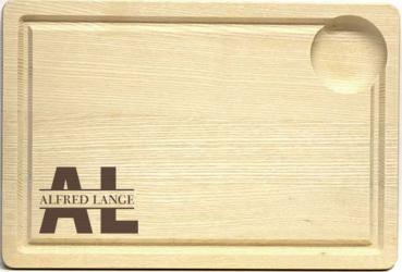 Frühstücksbrettchen Holz mit Gravur 