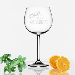 Gin Glas mit individueller Gravur 