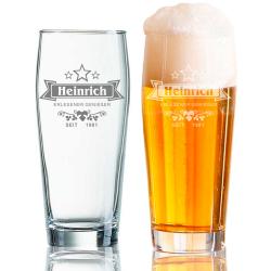 Bierbecher graviert 0,5 l HEINRICH II 