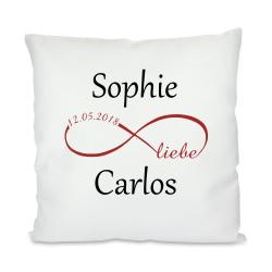 bedrucktes Kissen für Paare 