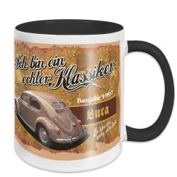 Tasse Auto Ich bin ein Klassiker mit Namen 