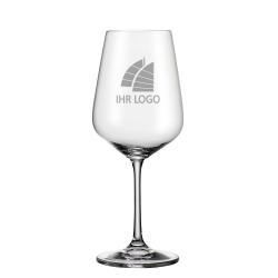 Weinglas 480 ml mit eigenem Logo/Design mit Gravur