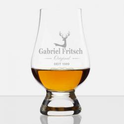 Whiskyglas Glencairn mit Namensgravur 