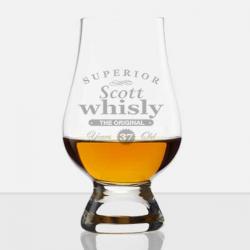 Glencairn Whiskyglas mit graviertem Namen 