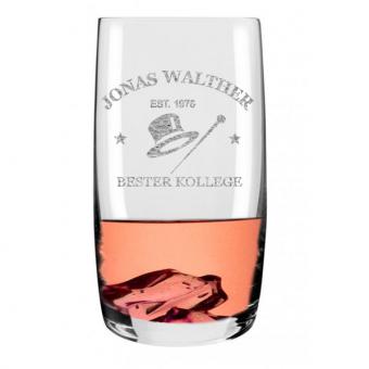 Longdrinkglas mit Personalisierung 