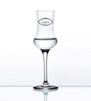 Grappa Glas mit Gravur 