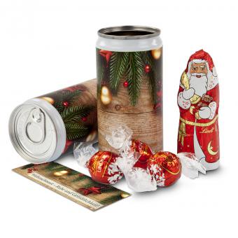 Weihnachtsgruß Lindt Schokolade 