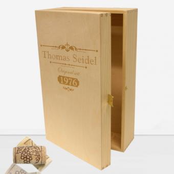Holzbox für Geschenke mit Gravur 3er mit Gravur