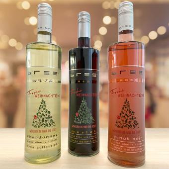 Personalisierter Wein nach Wahl als Weihnachtsgeschenk 