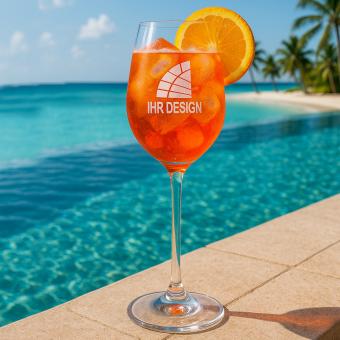 Aperol-Glas mit Logo graviert 370 ml 