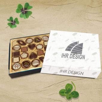 Lindt Mini Pralinen mit Logo oder eigenem Design bedrucken (100 g) 