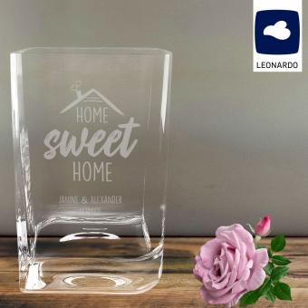 Home sweet Home, personalisierte Leonardo Vase 