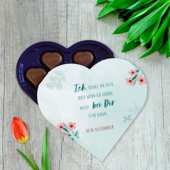 Schokolade von Milka - Ich/Wir denke/n an... personalisiert, 44 g 