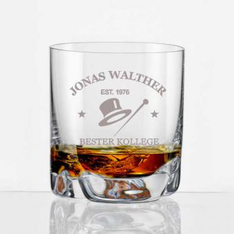 Persönliches Whiskyglas mit Gravur 