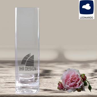 Leonardo Vase mit eigenem Logo oder Design 