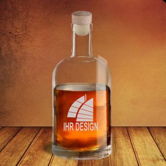 Whiskykaraffe mit Ihrem Logo oder Design ohne