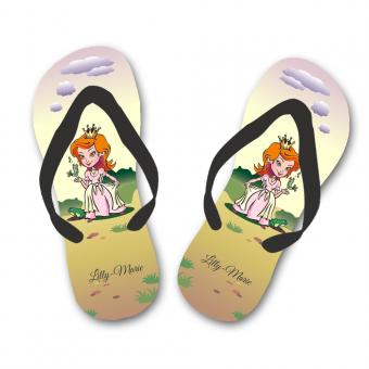 Flip Flops für Kinder mit Namen 25-28