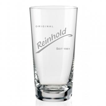 Longdrinkglas Leonardo mit Gravur Reinhold 
