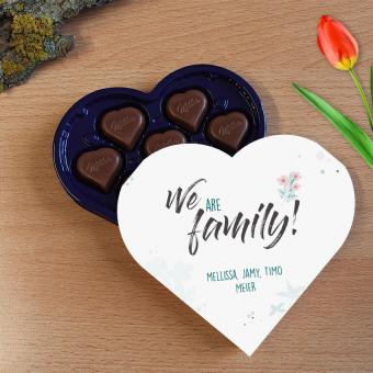 We are Family - Milka Schokolade personalisiert (44 g) 