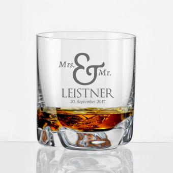 Whiskyglas mit individueller Gravur 
