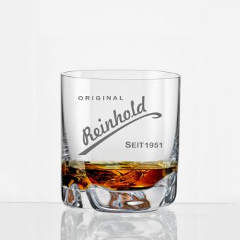 Whiskybecher mit Gravur Reinhold 