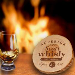 Individueller Rinden Untersetzer 