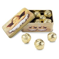 Trüffel in Weihnachtsdose 