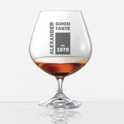 Cognacschwenker / Cognacglas / Weinbrandglas individuell graviert 