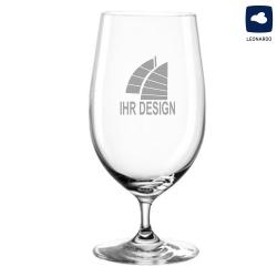 Leonardo Bierglas "Ciao+" mit Logo graviert 400ml 