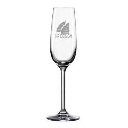 Sektglas / Champagnerkelch 190 ml mit Logo/Design ohne