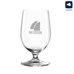 Leonardo Wasserglas "Ciao+" mit Logo graviert 300ml 