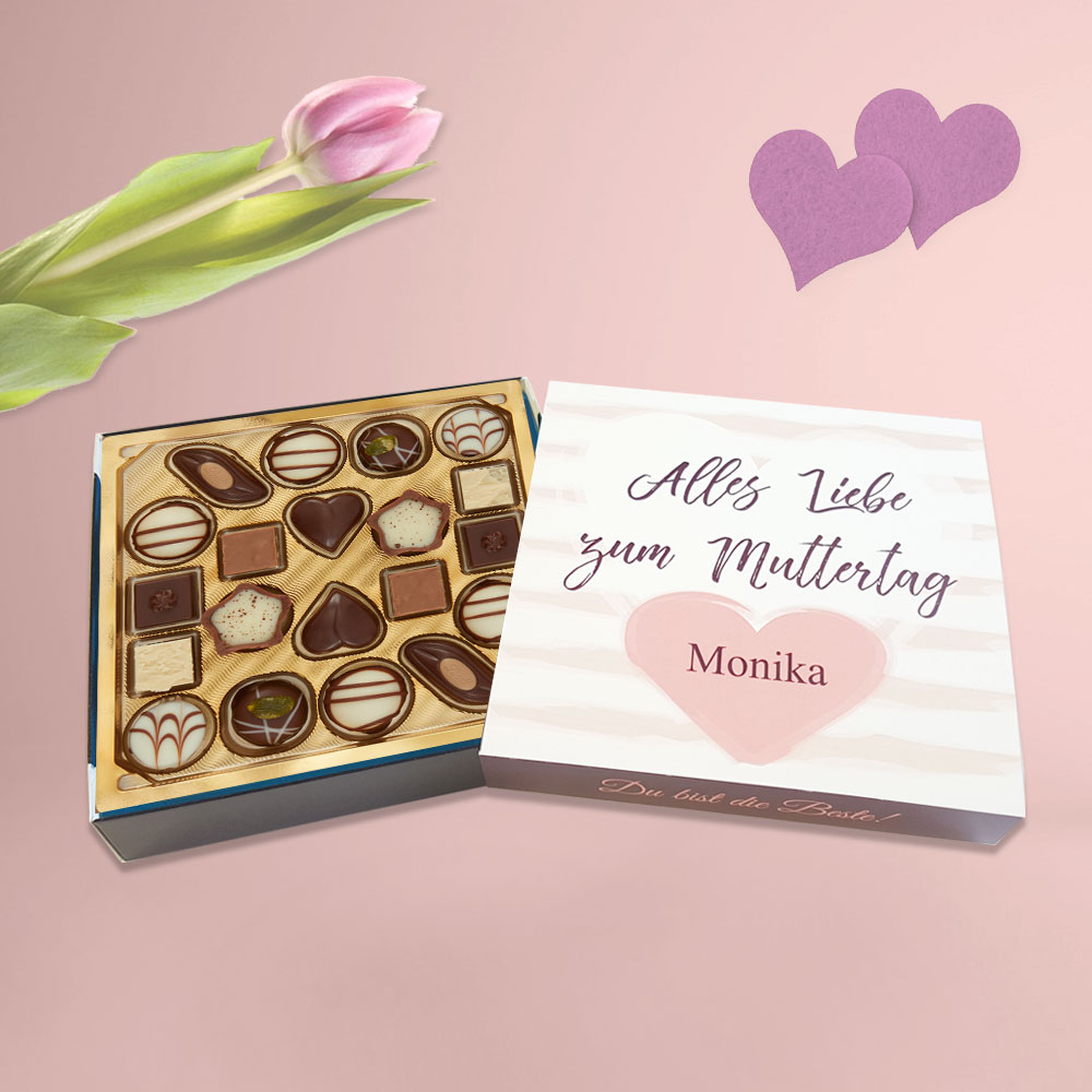 Lindt Pralinen zum Muttertag personalisiert