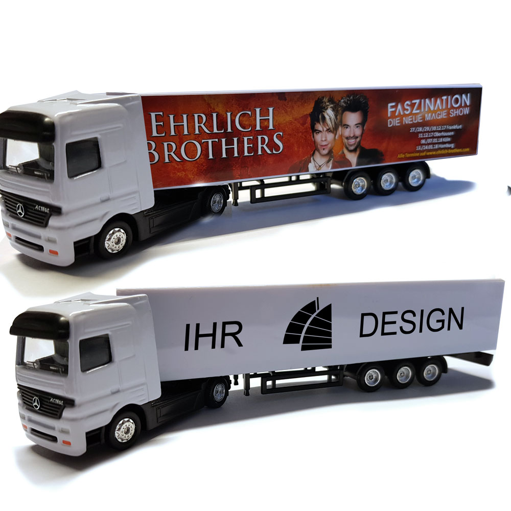 Modell Lkw Minitruck Mit Logo Bedrucken Geschenkplanet