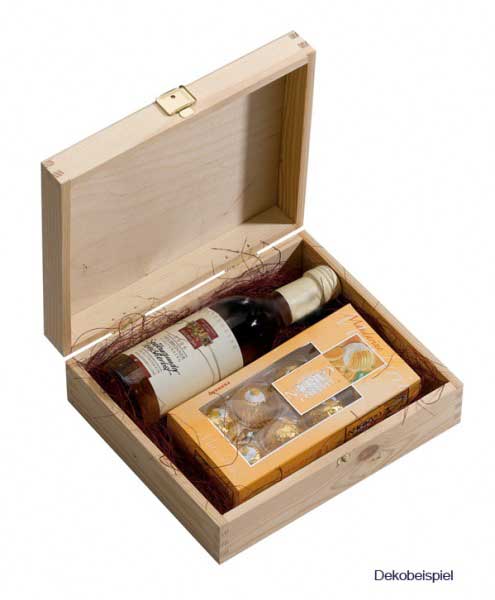 Holzkiste mit Gravur Mini 