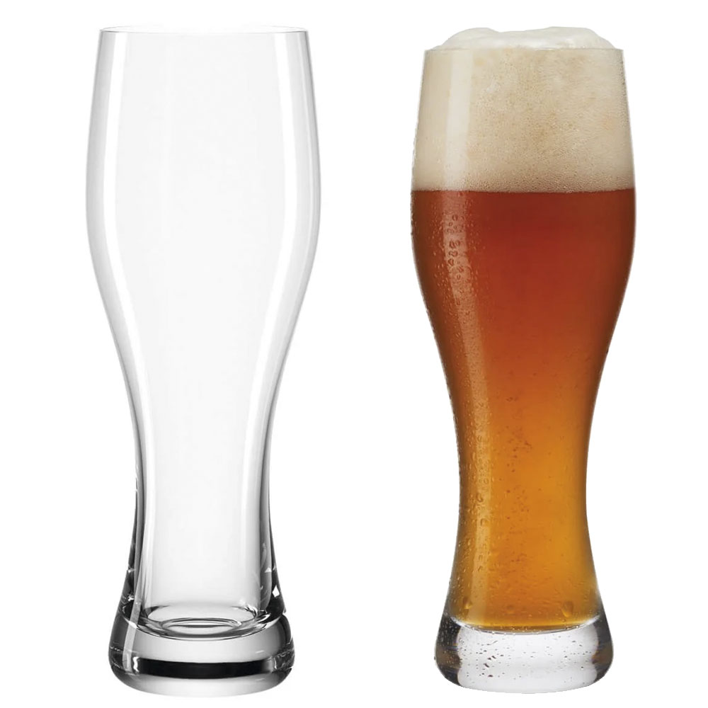 Weizenbierglas / Weißbierglas mit Logo oder Design 0,3 l 