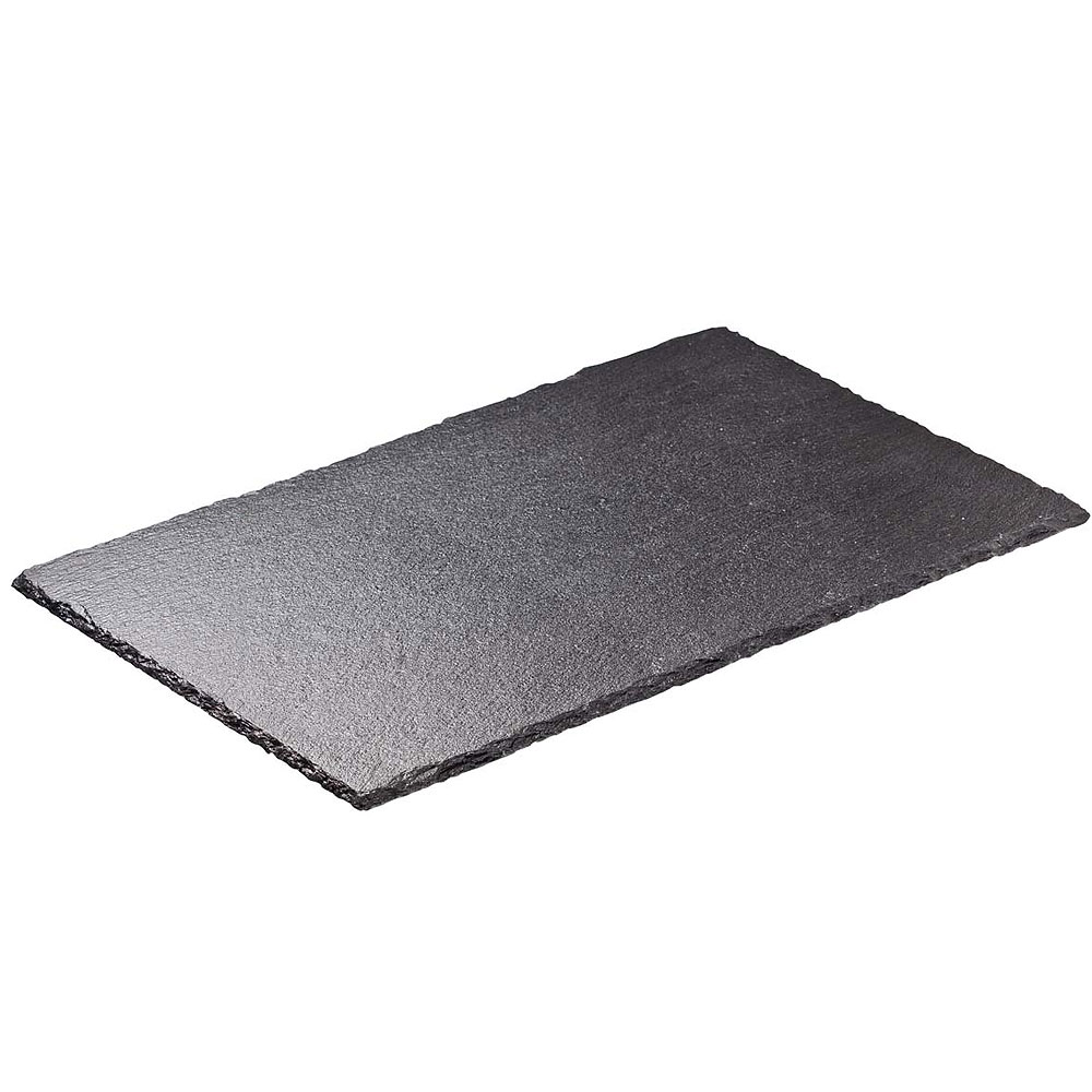 Servierplatte mit eigenem Logo (300 x 200 mm) Gravur 