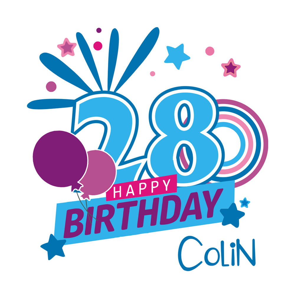 Weinflasche bedruckt als Geburtstagsgeschenk 