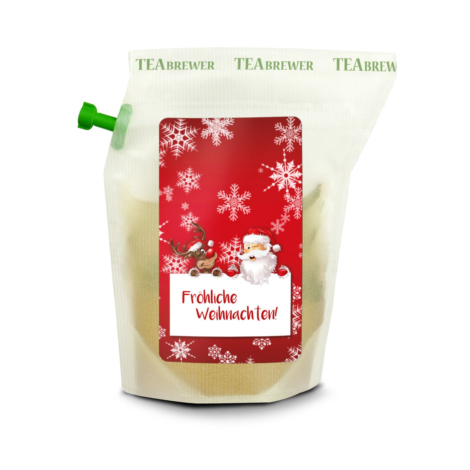 Geschenkartikel: Bleiben Sie Gesund & positiv Wellness-Tee-Brühbeutel 