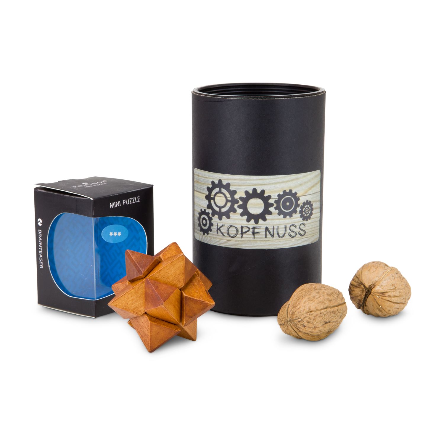 Geschenkset / Geschenkkorb Kopfnuss 