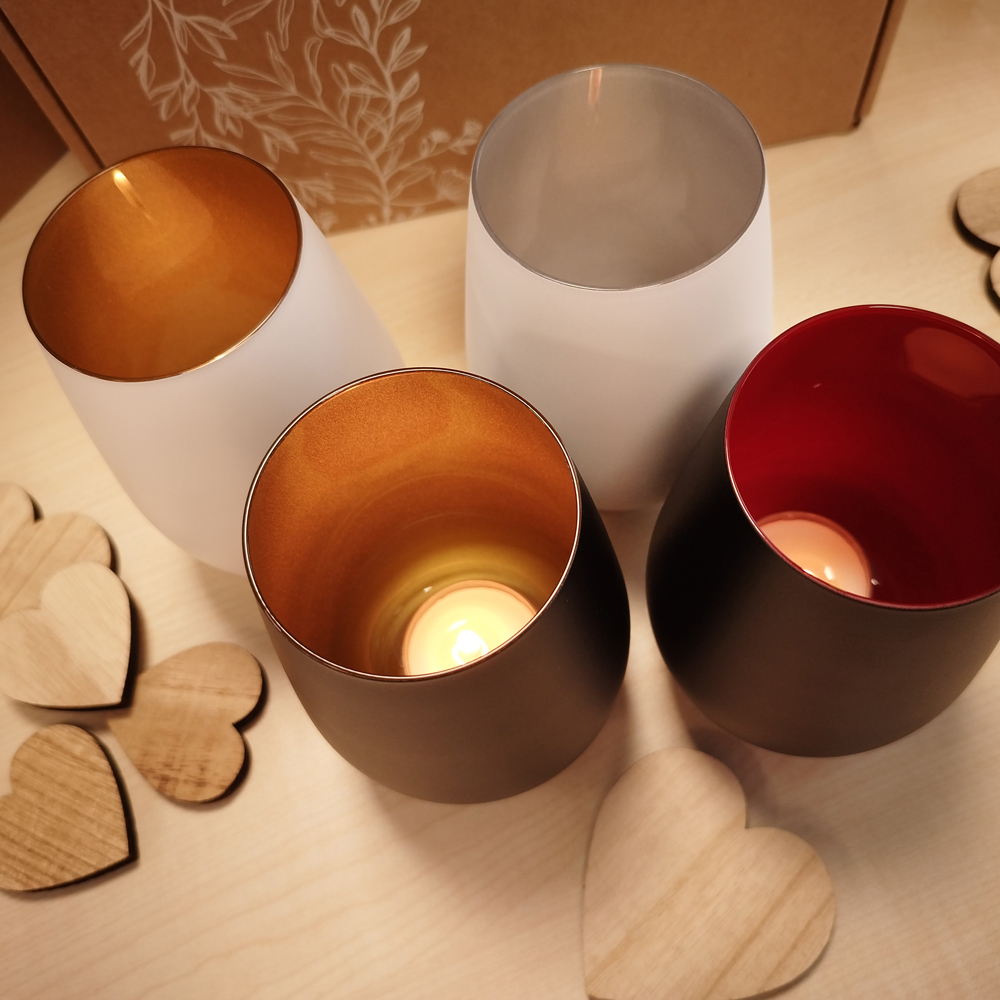 Tolles Windlicht zum Muttertag mit individueller Gravur 