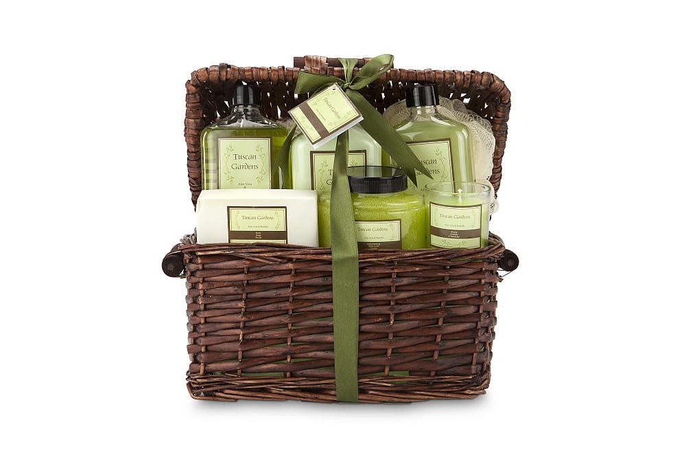 Wellnesstruhe Aloe Vera und Kamille 