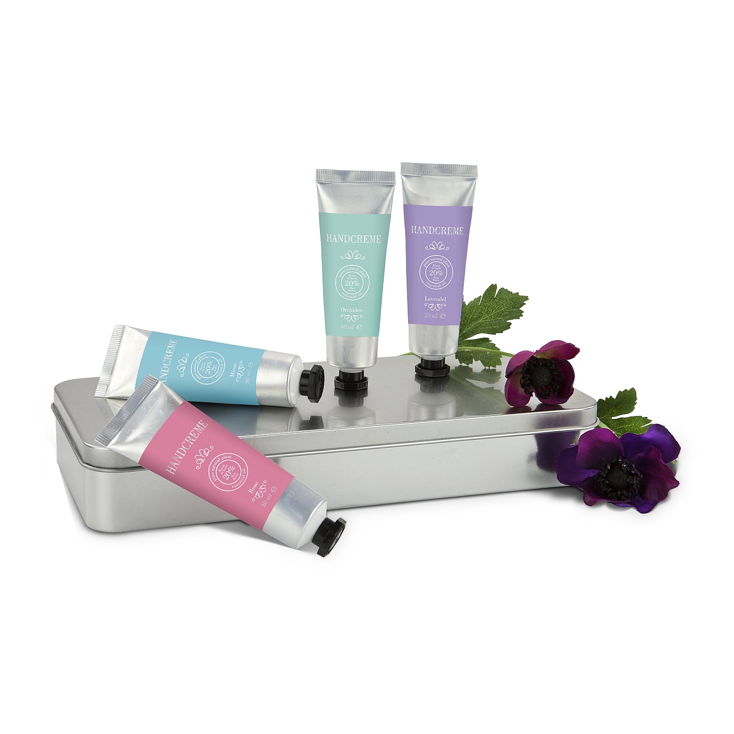 Cremeset mit 4 Düften 