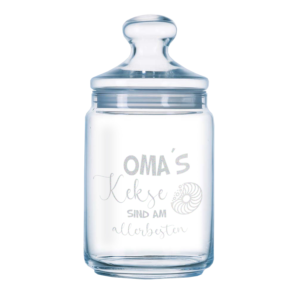 Keksglas /Bonbonglas personalisiert 