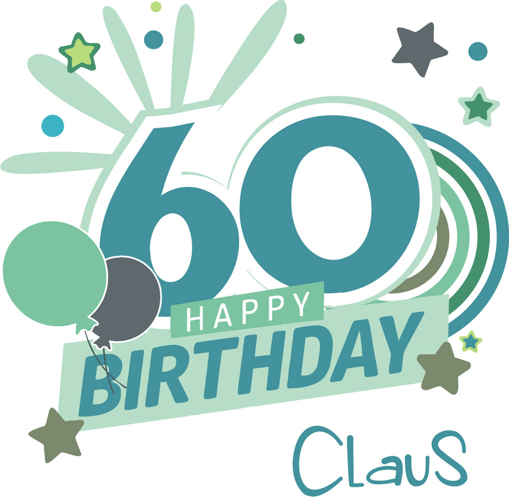 Eigenes Bierflaschenetikett zum 60. Geburtstag bedruckt 