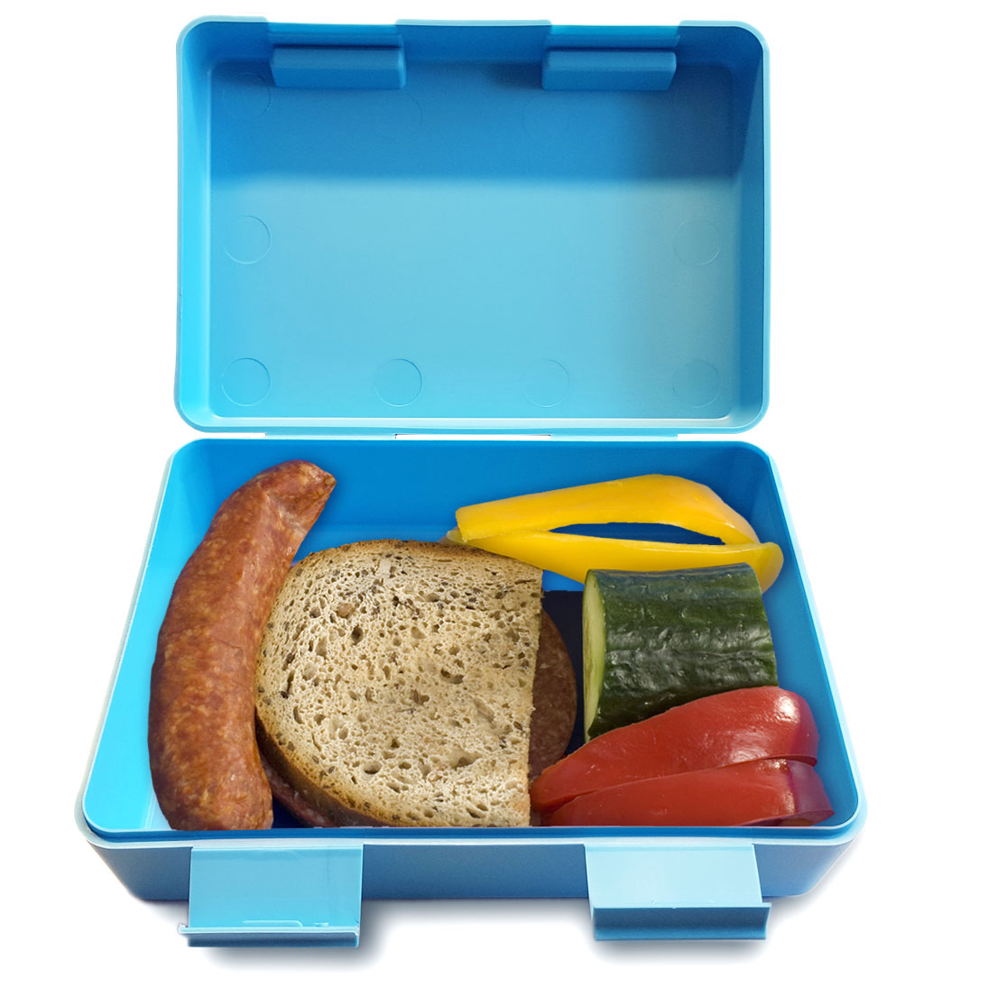 OXYEFEI Personalisierte Brotdose Kinder - Edelstahl Mit Namen & Fächern