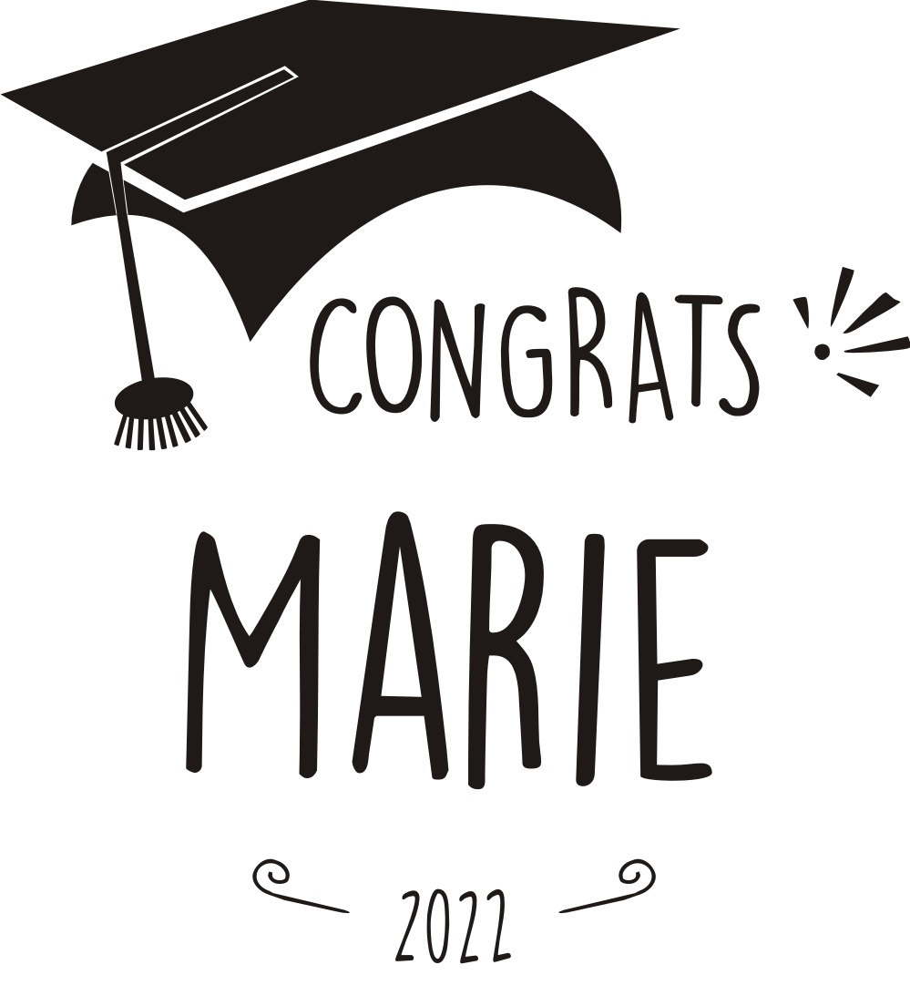 Tasse zum Abi / Abschluss mit Namens-Gravur 