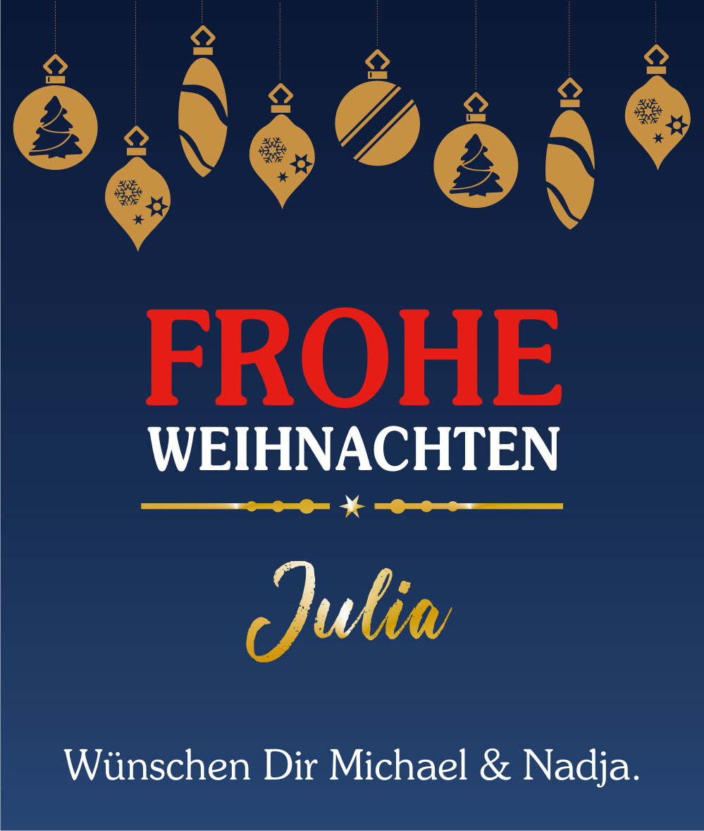 Bedruckte Lindt Pralinen als Geschenk zu Weihnachten - 100 g 